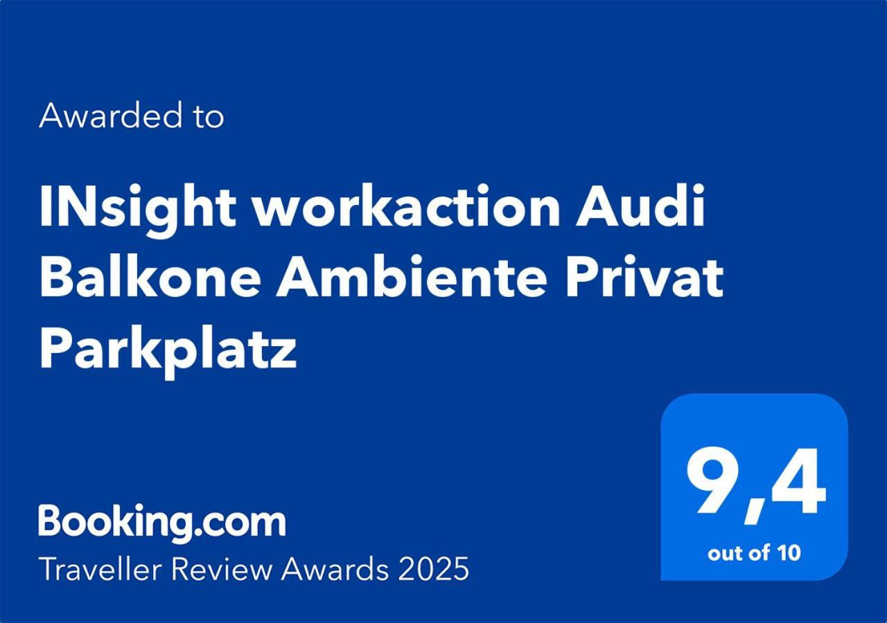 Insight Workaction Audi Balkone Ambiente Apartment Ingolstadt Exterior photo